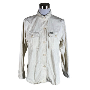 Unisex Lee - Flannel shirt, size 38 - Natural white (1)