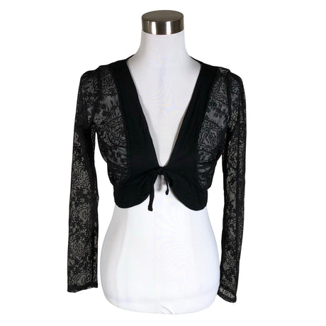 Unisex Anna Field - Tricot bolero, size 34 - Black ()