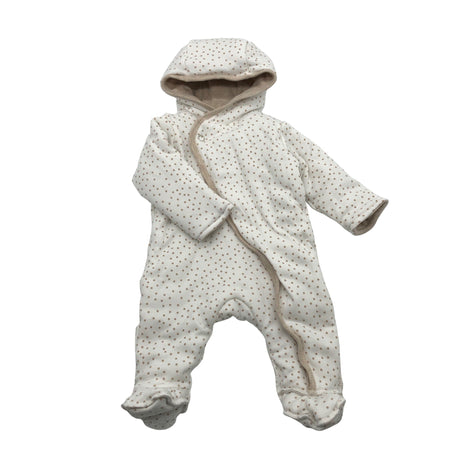 Unisex Fixoni - Lightly padded overall, size 44 - 50 - Brown (2)