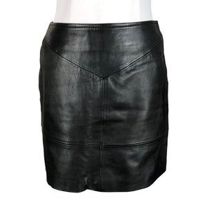 Unisex Urbancode - Leather skirt, size 36 - Black (1)