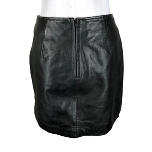 Unisex Urbancode - Leather skirt, size 36 - Black (2)