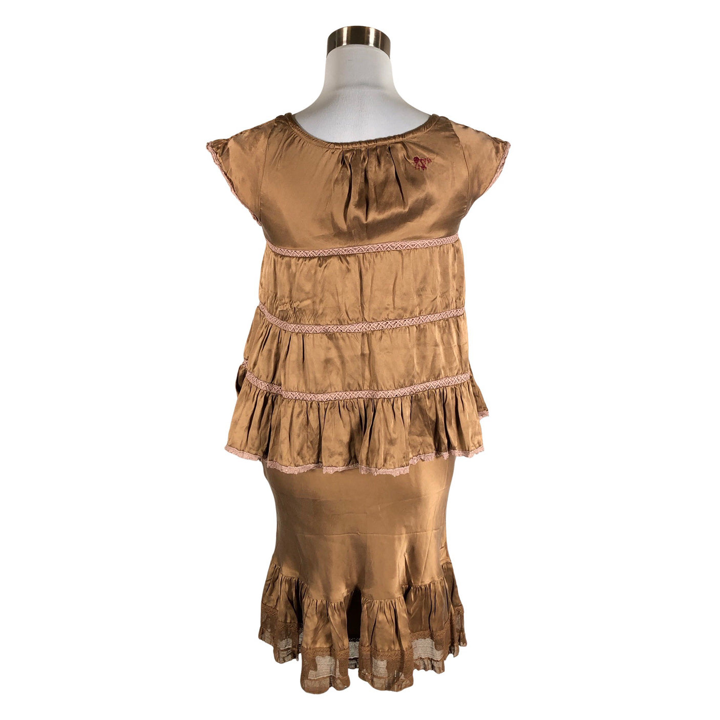 Unisex Odd Molly - Fabric skirt, size 34 - Brown (2)