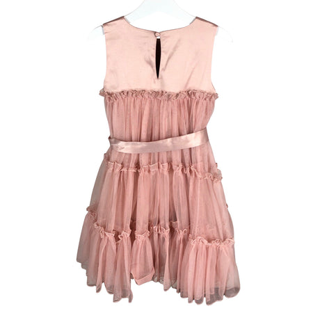 Unisex POMPdeLUX - Party dress, size 122 - 128 - Light pink (2)