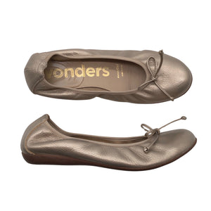 Unisex Wonders - Ballerinas, size 39 - Gold (1)
