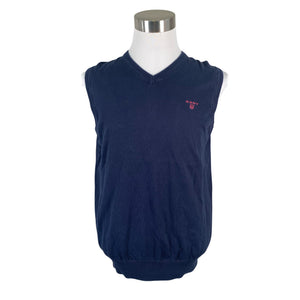 Unisex Gant - Knit vest, size L - Blue (1)