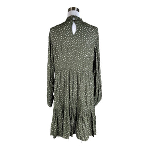 Unisex Kaffe - Schiffon dress, size 40 - Green (2)