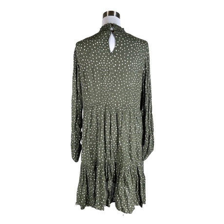 Unisex Kaffe - Schiffon dress, size 40 - Green (2)