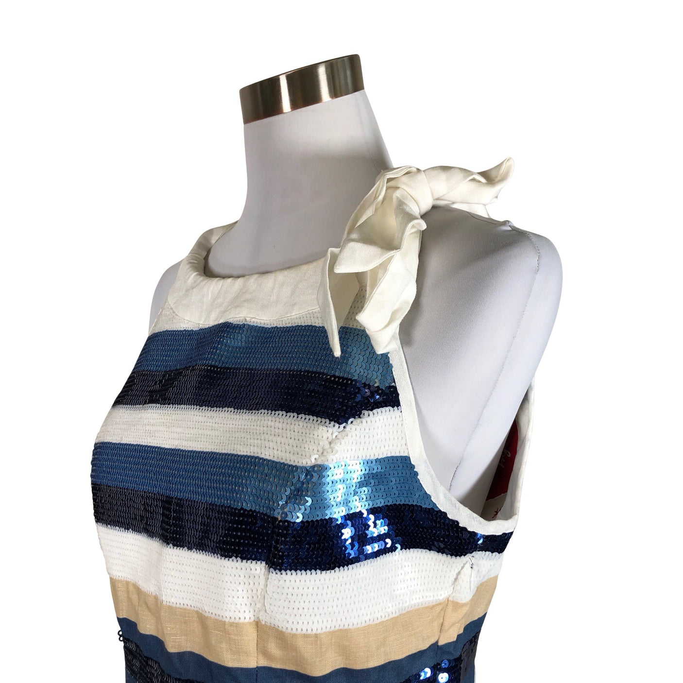 Unisex Derhy - Party dress, size 38 - Blue (3)