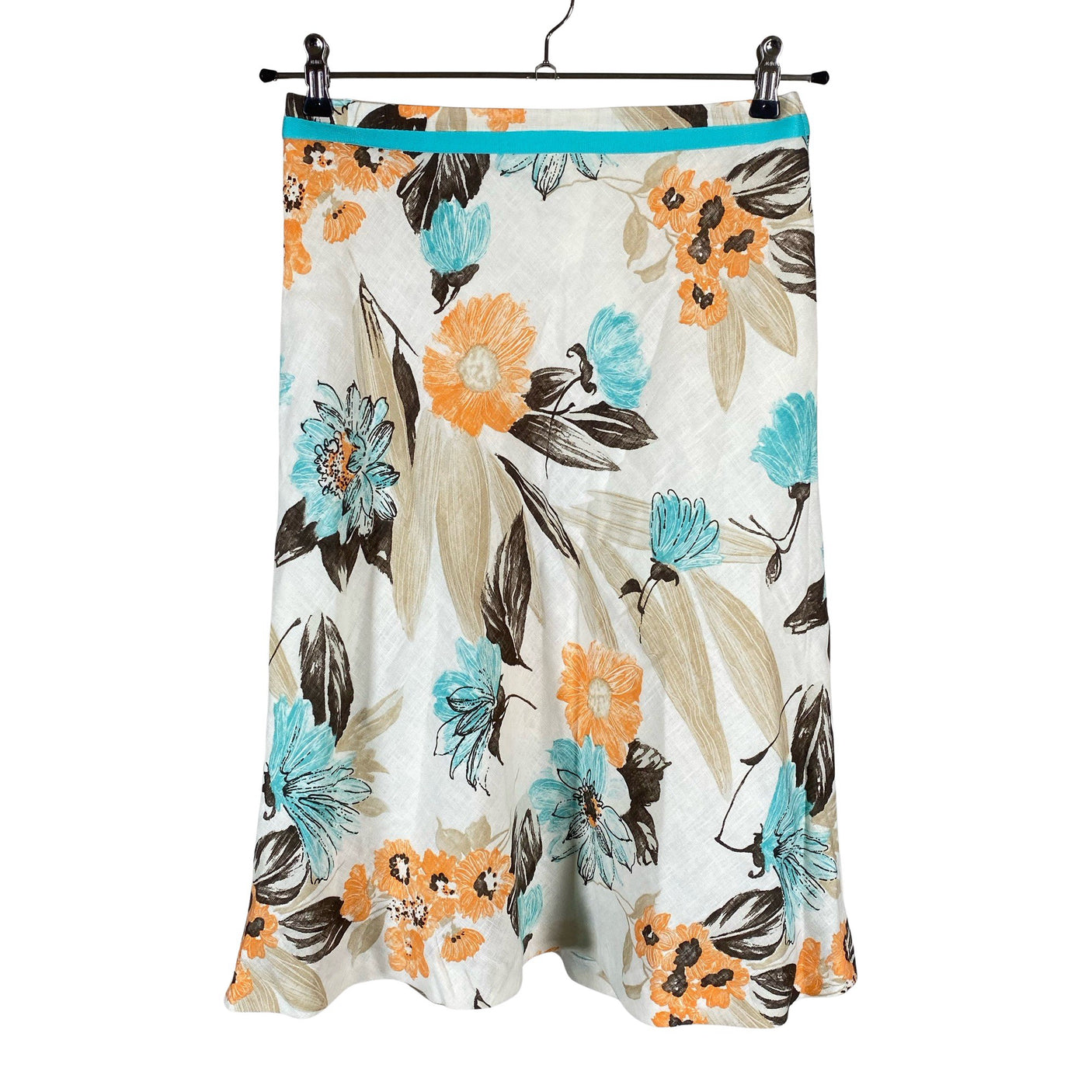 Unisex Steilmann - Fabric skirt, size 36 - White (1)