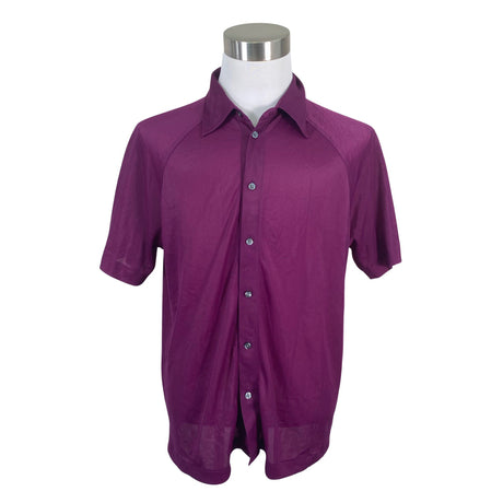 Unisex DKNY - Sports shirt, short sleeve, size L - Violet ()
