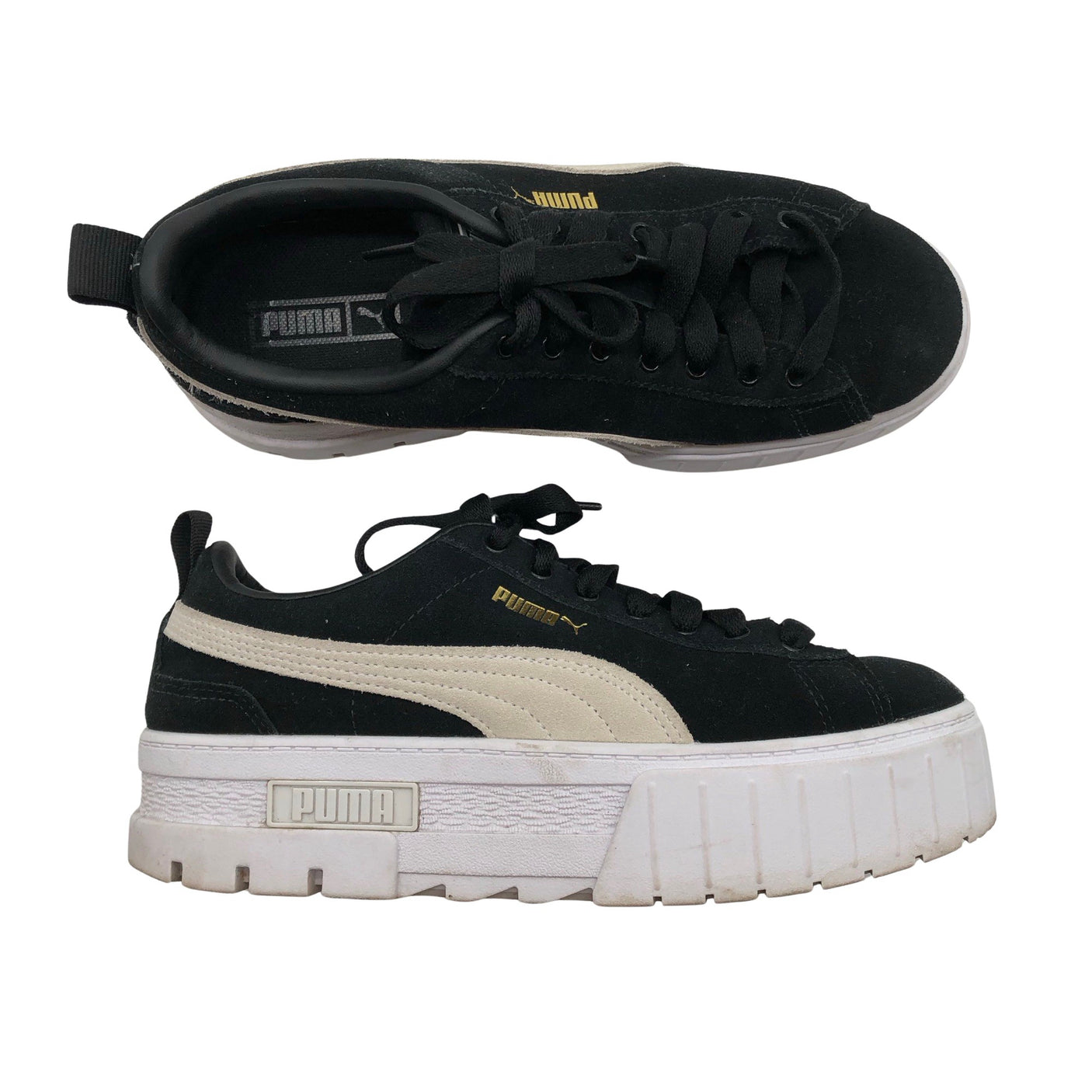 Unisex Puma - Casual sneakers, size 39 - Black (1)
