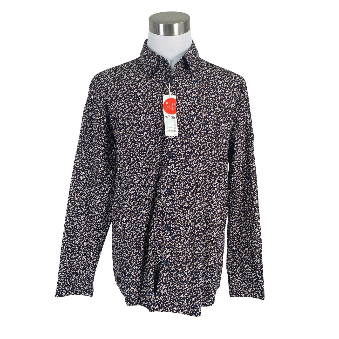 Unisex Esprit - Collared shirt, size XL - Blue (1)