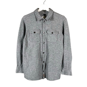 Unisex POMPdeLUX - Collared shirt, size 158 - 164 - Gray (1)