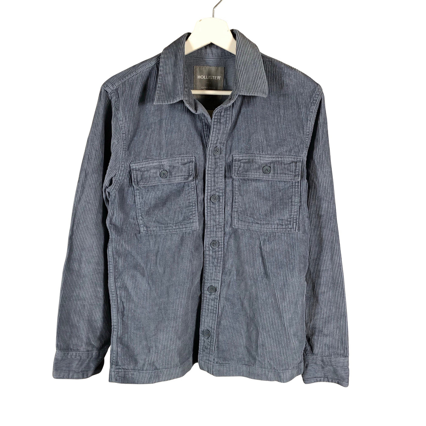 Unisex Hollister - Collared shirt, size XS - Blue (1)