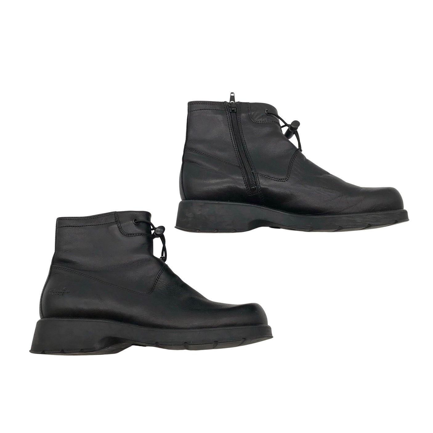Unisex Camel Boots - Ankle boots, size 38 - Black (1)