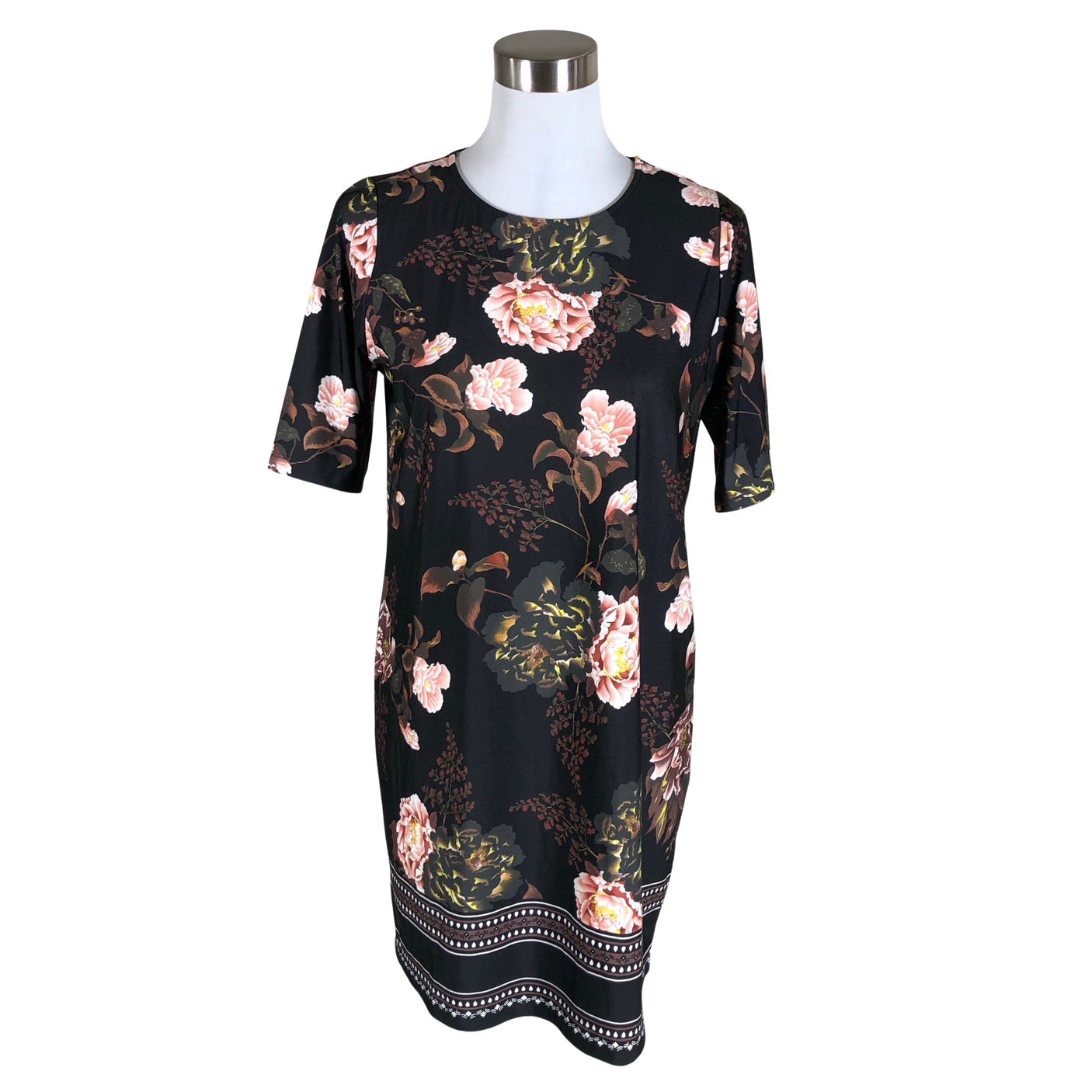 Unisex Happy Holly - Tricot dress, size 40 - Black (1)
