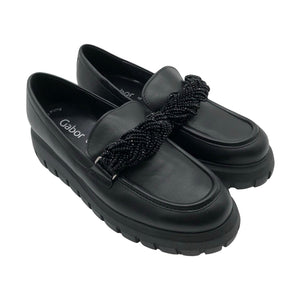 Unisex Gabor - Loafers, size 39 - Black (3)