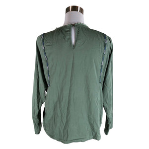 Unisex Odd Molly - Tricot shirt, size 40 - Green (2)