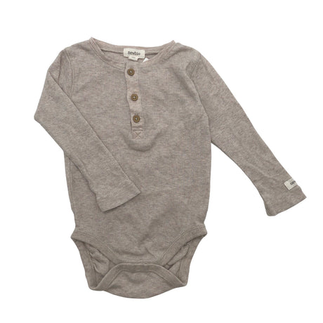 Unisex Newbie - Body, size 74 - 80 - Beige ()