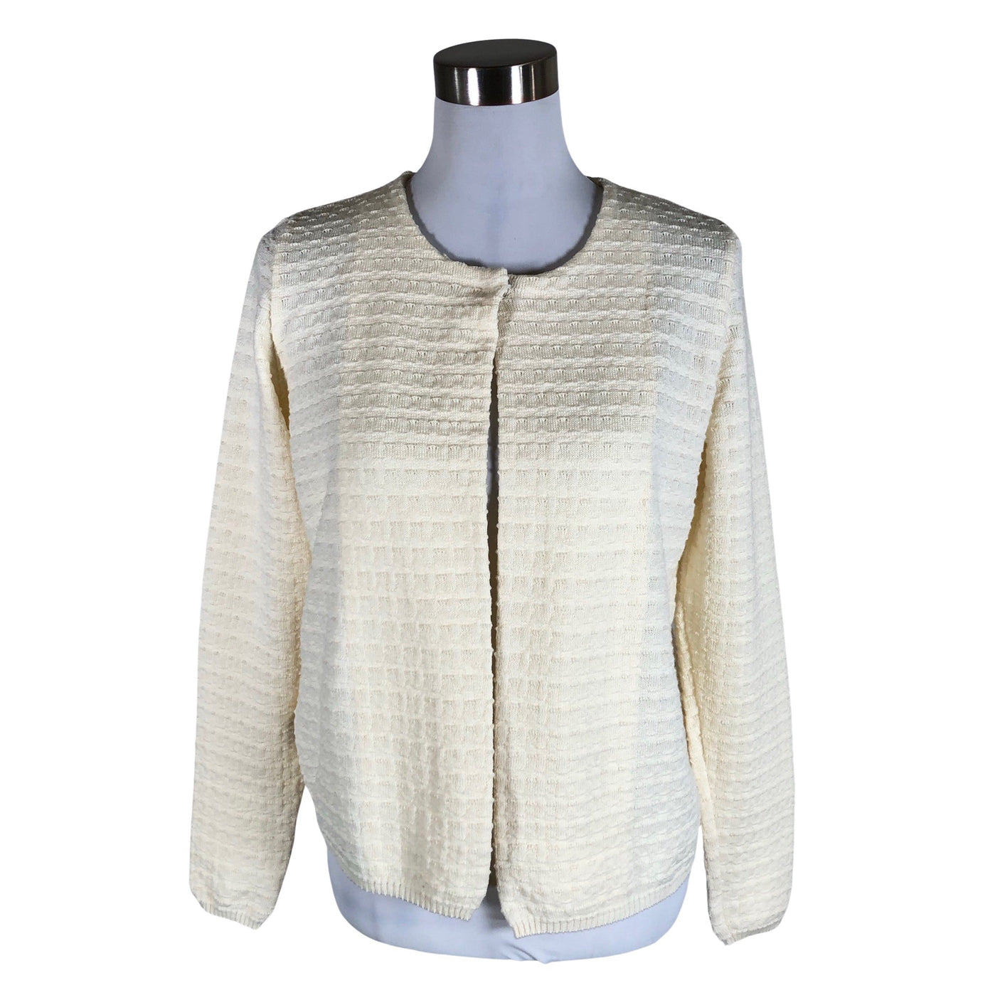 Unisex Kaino - Cardigan, size 38 - Natural white (1)