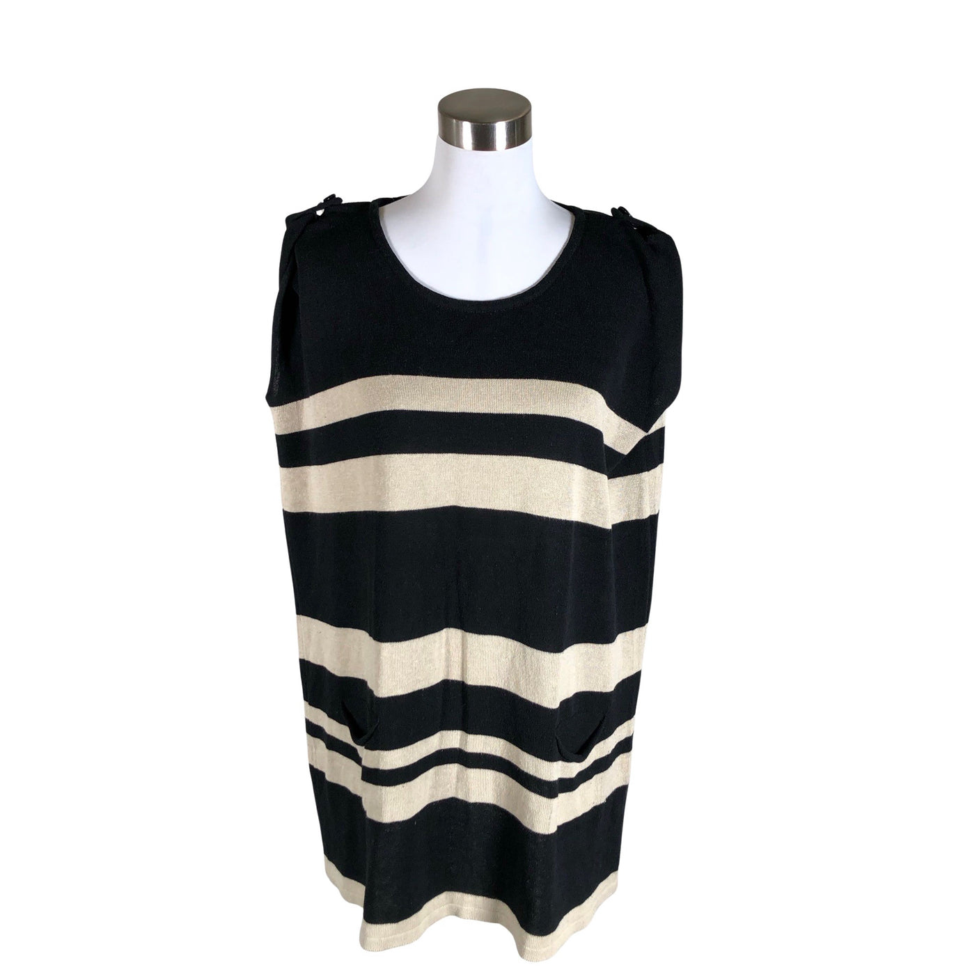 Unisex Ritva Falla - Knit tunic, size 38 - Black (1)
