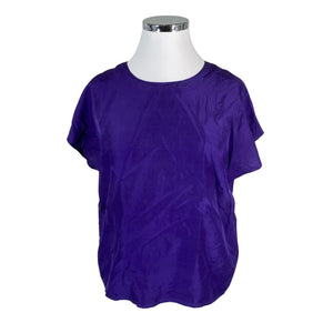 Unisex Stockmann Silk - Top, size 44 - Violet (1)