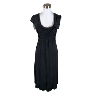 Unisex Massimo Dutti - Tricot dress, size 38 - Black (1)