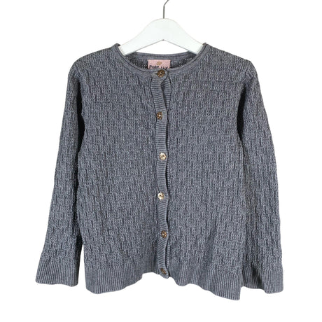 Unisex POMPdeLUX - Cardigan, size 110 - 116 - Gray ()