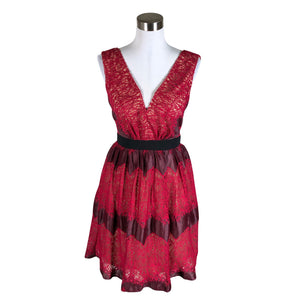 Unisex Little Mistress - Party dress, size 38 - Wine red (1)