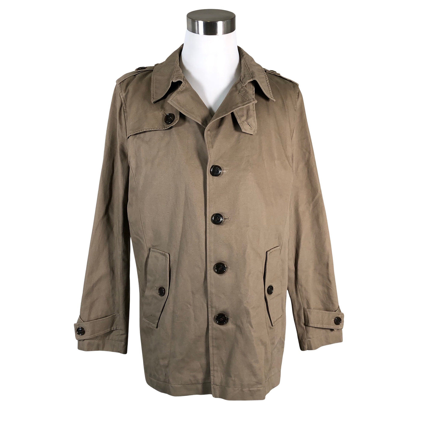 Unisex Selected - Trench coat, size XL - Brown (1)