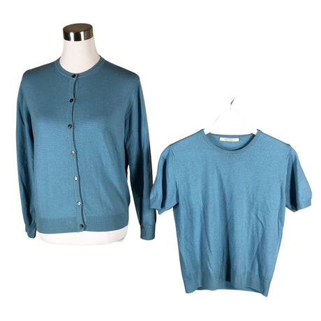 Unisex Glenfield - Cardigan, size 38 - Light blue ()