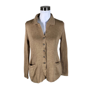 Unisex Muotikuu - Cardigan, size 36 - Brown (1)