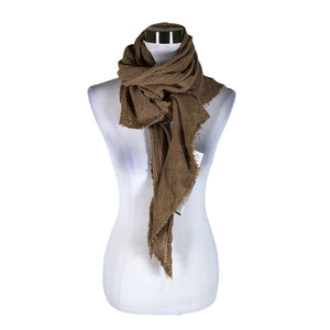 Unisex Bohemiana - Scarf, size Maxi - Brown (1)