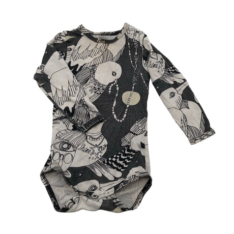 Unisex Vimma - Body, size 74 - 80 - Gray ()