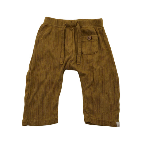 Unisex Lil ´Atelier - Tricot pants, size 56 - 62 - Brown ()