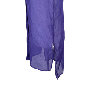 Unisex Versace Collection - Schiffon tunic, size 38 - Violet (3)