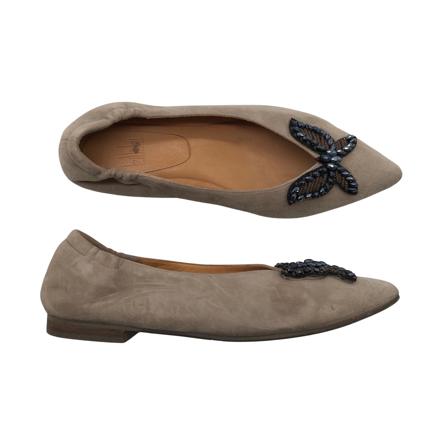Unisex Billi Bi - Ballerinas, size 37 - Gray (1)