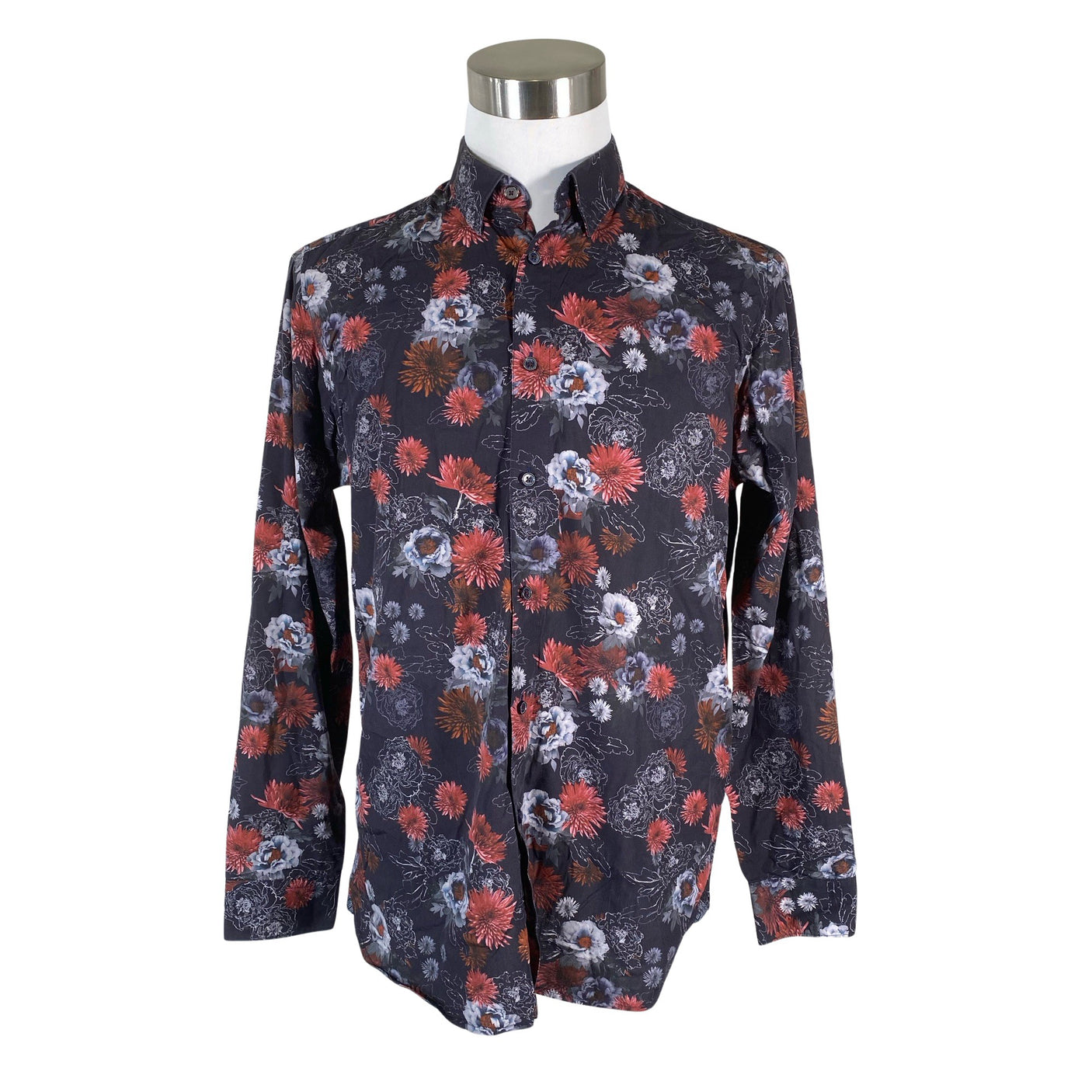 Unisex Ted Baker - Collared shirt, size L - Blue (1)