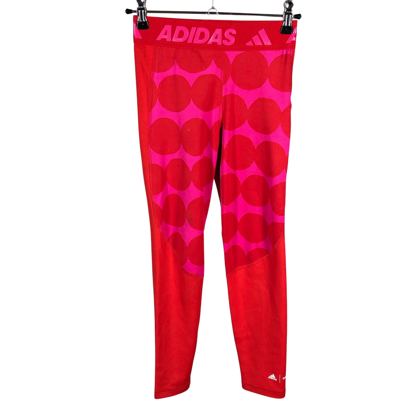 Unisex Adidas - Sports tights, size 134 - 140 - Red (1)