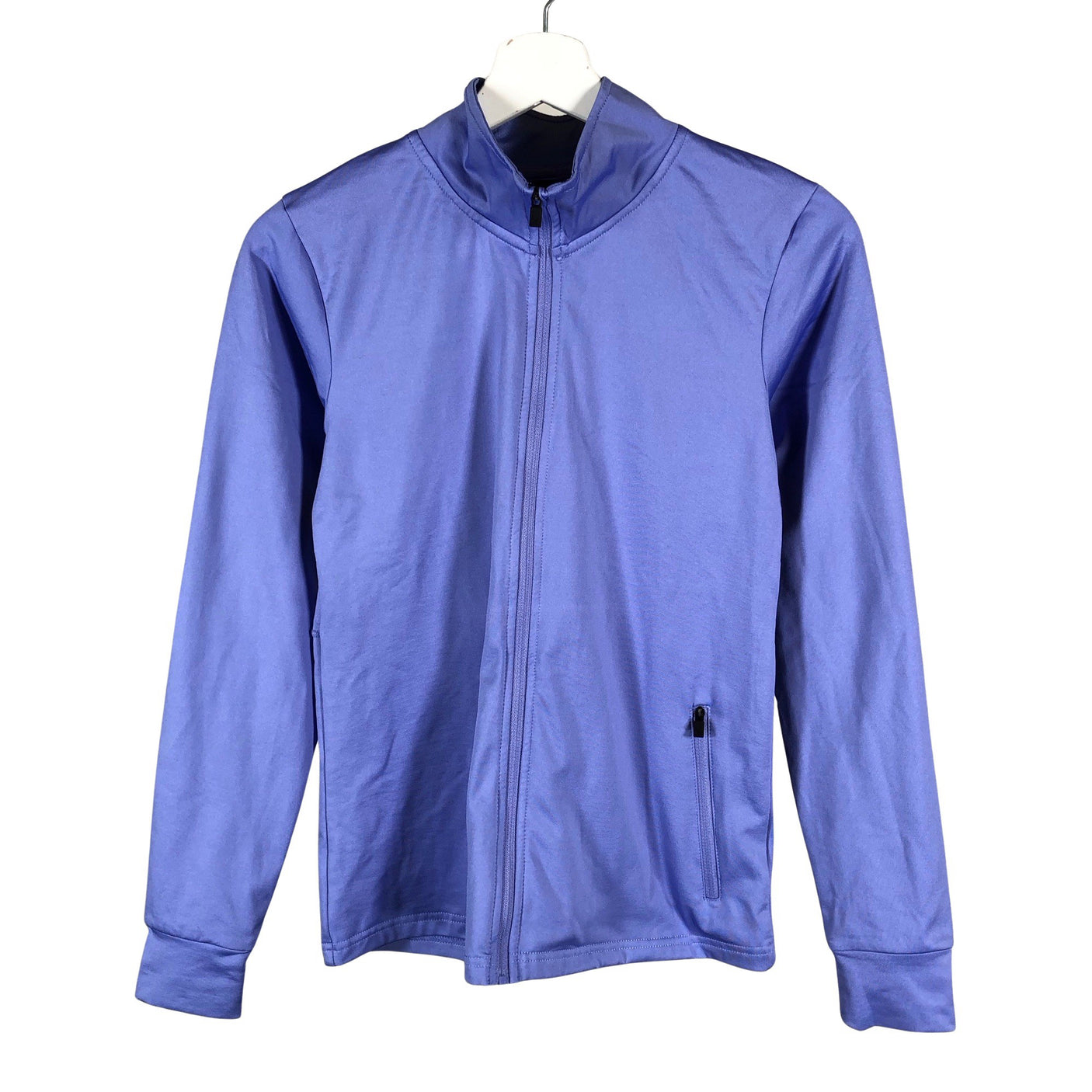 Unisex Soc - Sports shirt, long sleeve, size 158 - 164 - Violet (1)