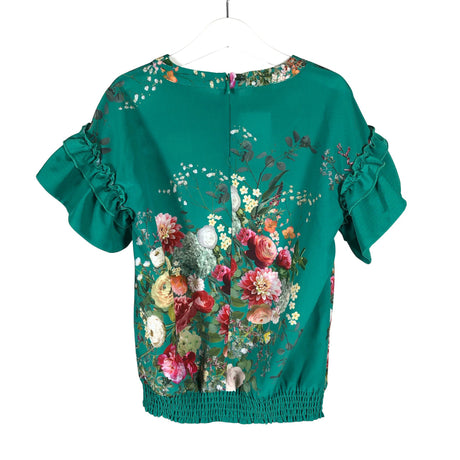 Unisex Liu Jo - Short-sleeved blouse, size 134 - 140 - Green (2)