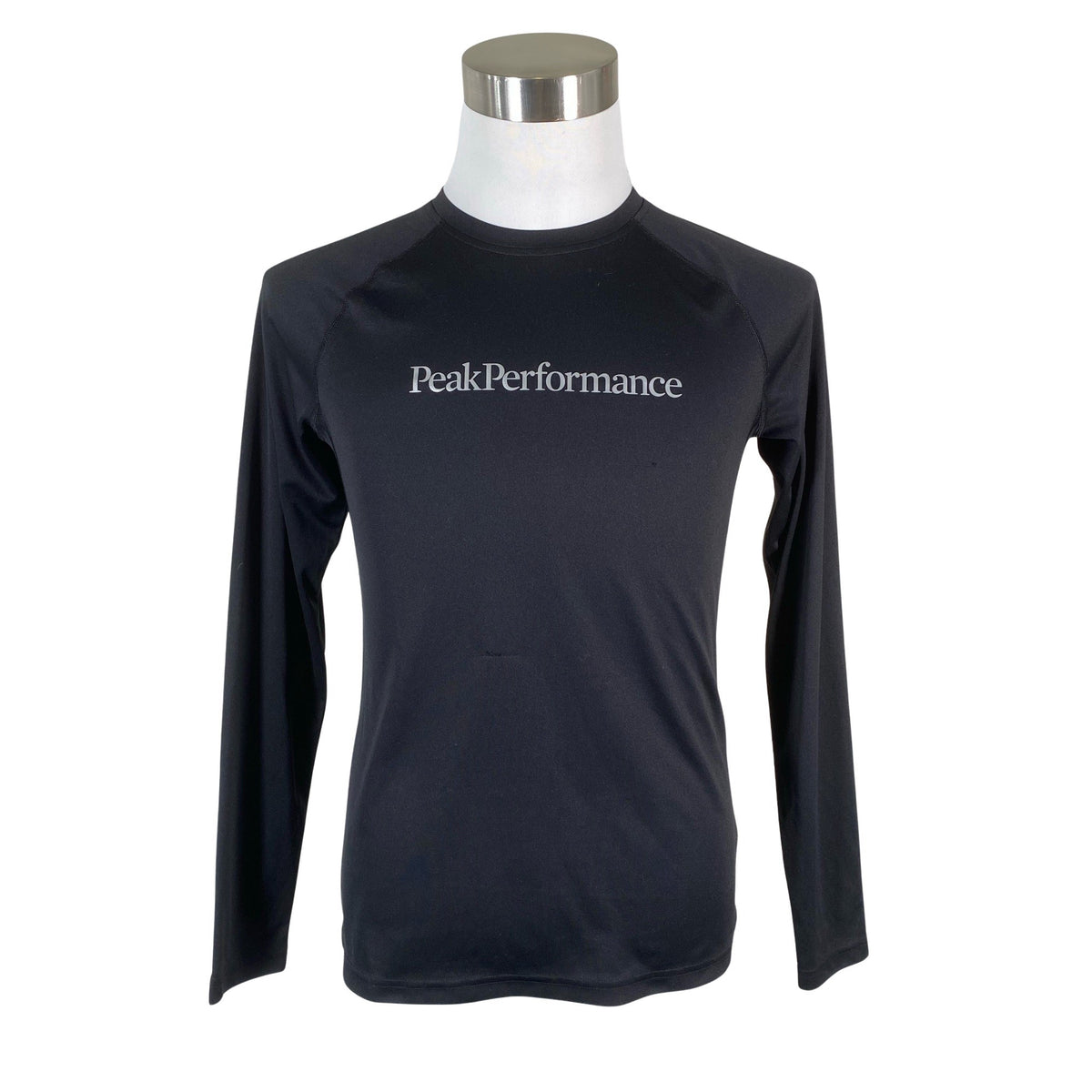 Unisex Peak Performance - Sports shirt, long sleeve, size L - Black (1)