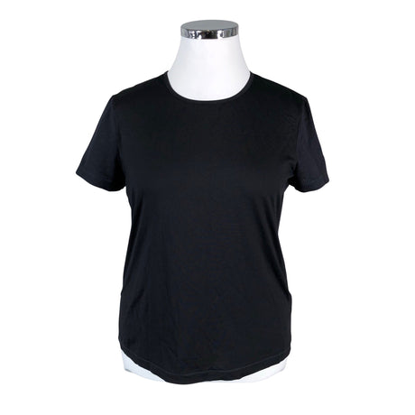 Unisex Casall - Sports shirt, short sleeve, size 44 - Black ()
