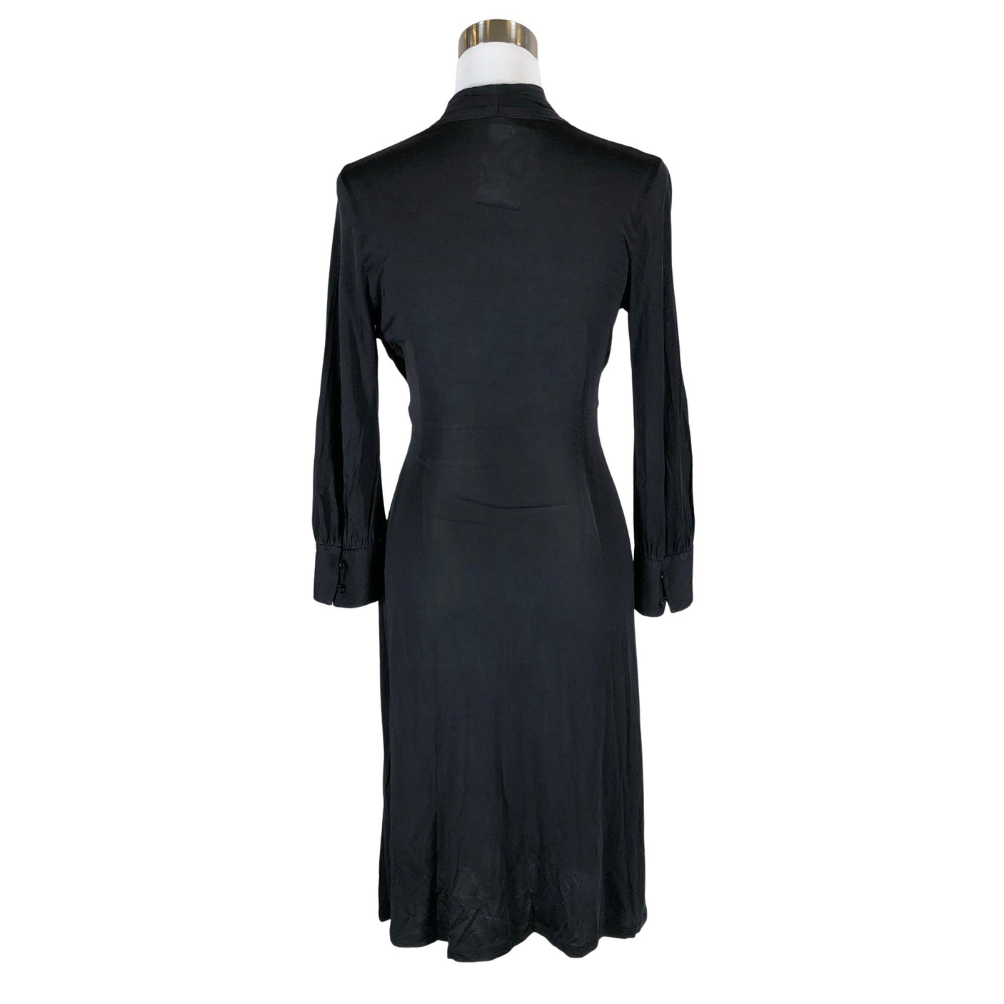 Unisex Sand - Schiffon dress, size 34 - Black (2)