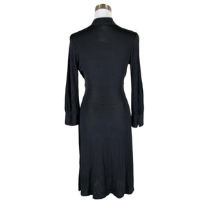Unisex Sand - Schiffon dress, size 34 - Black (2)