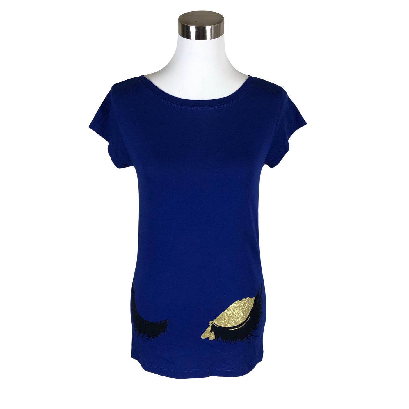 Unisex French Connection - T-shirt, size 34 - Blue (1)