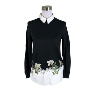 Unisex Ted Baker - Blouse, size 36 - Black (1)