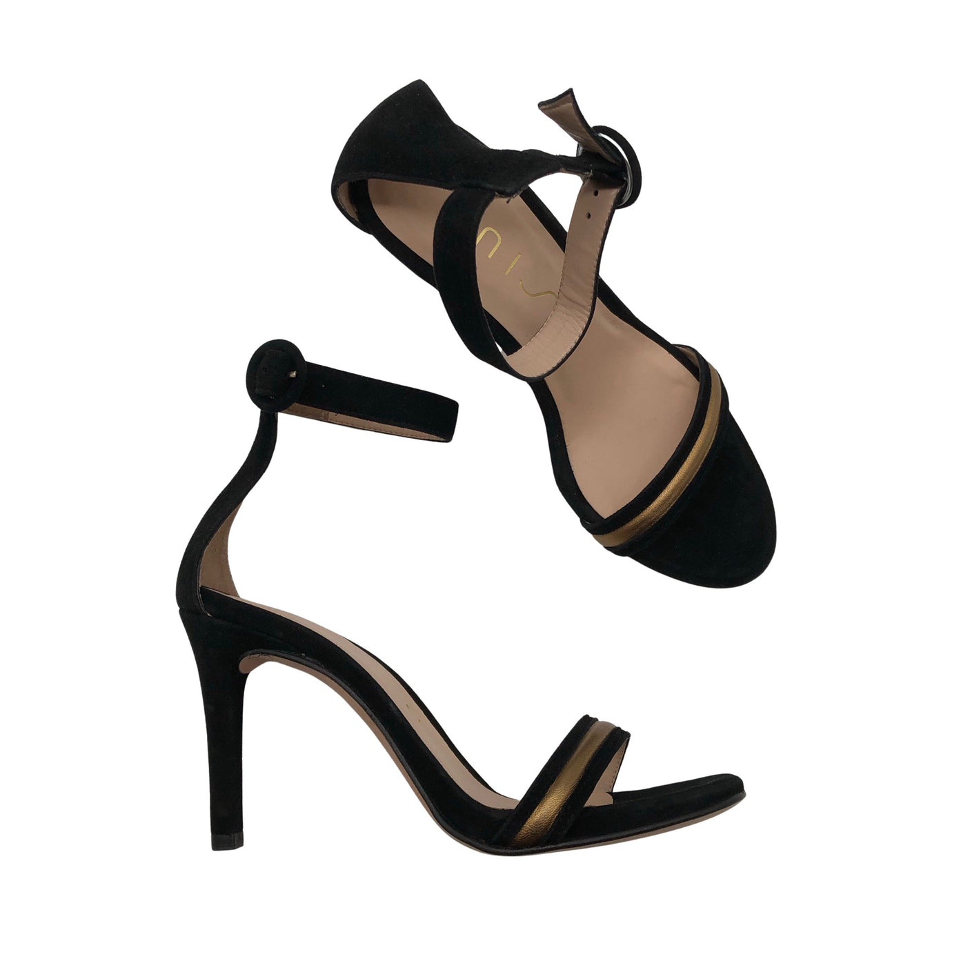Unisex Unisa - Heeled sandals, size 38 - Black (1)