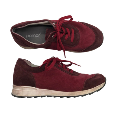 Unisex Pomar - Sneakers, size 38 - Wine red ()
