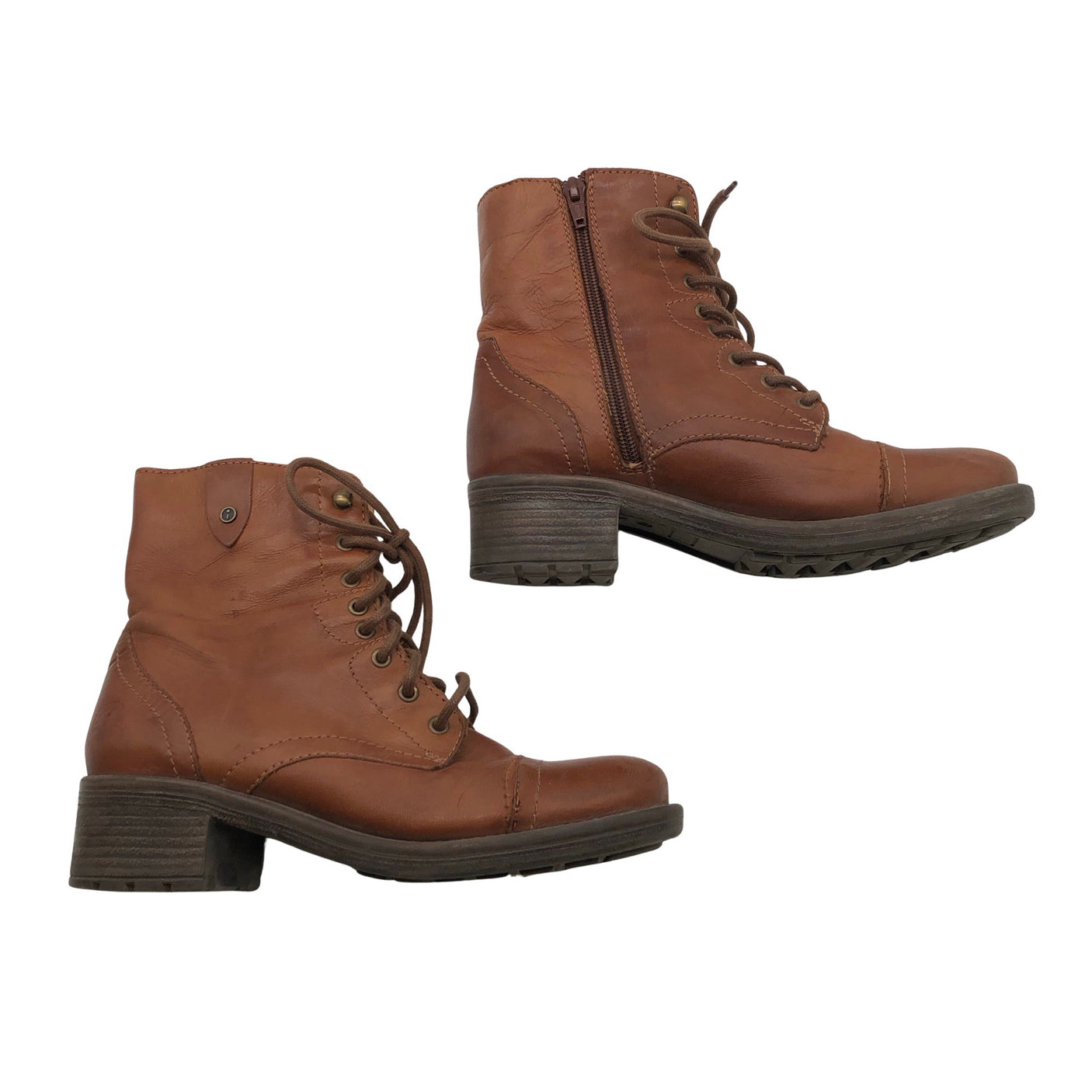 Unisex Andiamo - Army boots, size 37 - Brown (1)